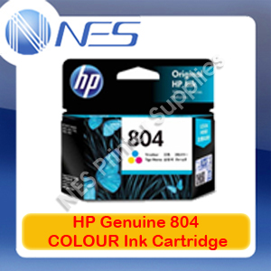 HP Genuine #804 COLOR Ink Cartridge for Envy 6220/6222/7120/7820/7822 (T6N09AA)